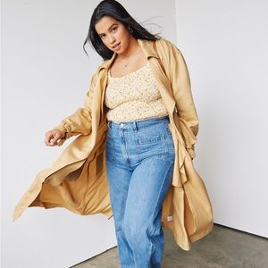 Able Trench Coat Jacket - like new